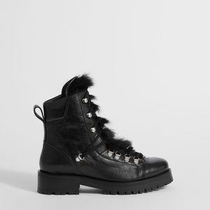 ALLSAINTS Franka Shearling Boots